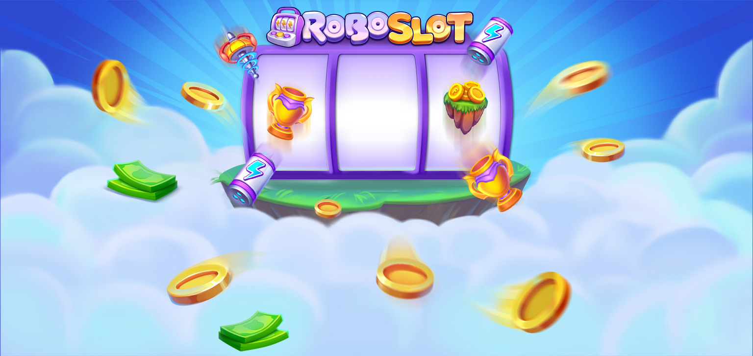 RoboCat RoboSlot promotional banner